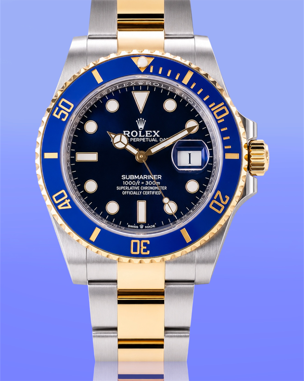 2026 Rolex Submariner Date "Bluesy" 41MM Blue Dial Two-Tone Oyster Bracelet (126613LB)