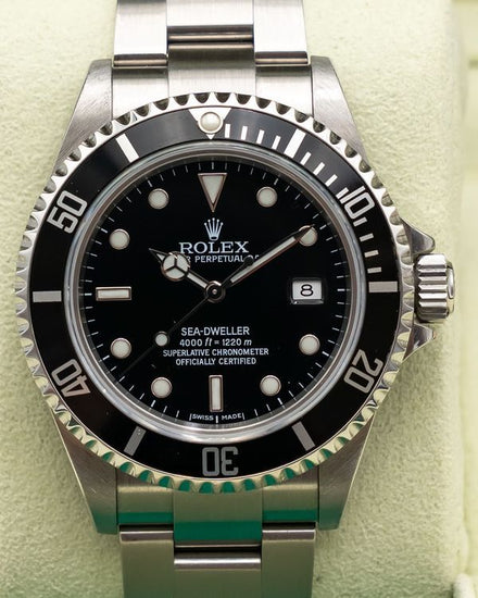 2008 Rolex Sea-Dweller 4000 40MM Black Dial Oyster Bracelet (16600)