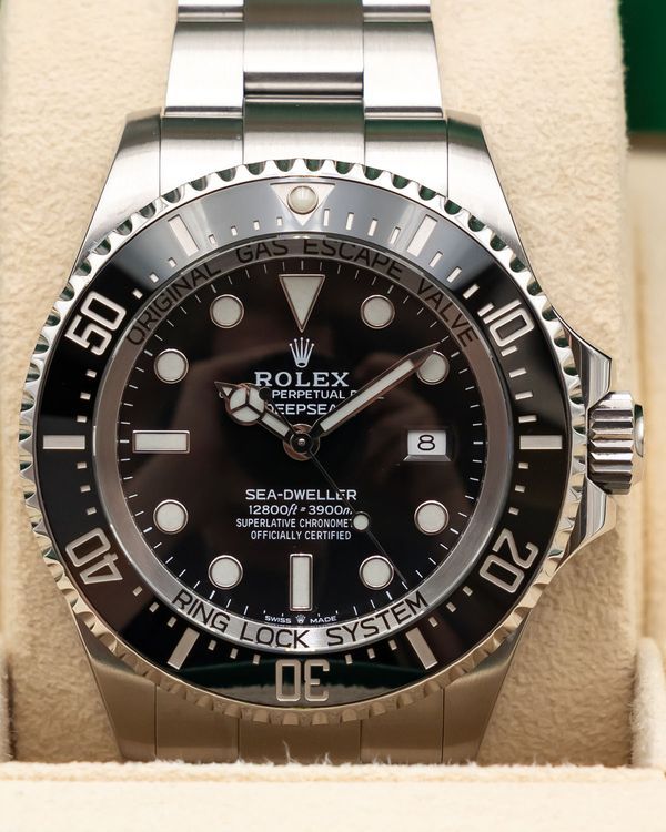 2019 Rolex Sea-Dweller Deepsea 44MM Black Dial Oyster Bracelet (126660)