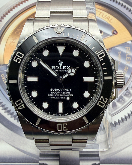 2025 Rolex Submariner No-Date 41MM Black Dial Oyster Bracelet (124060)