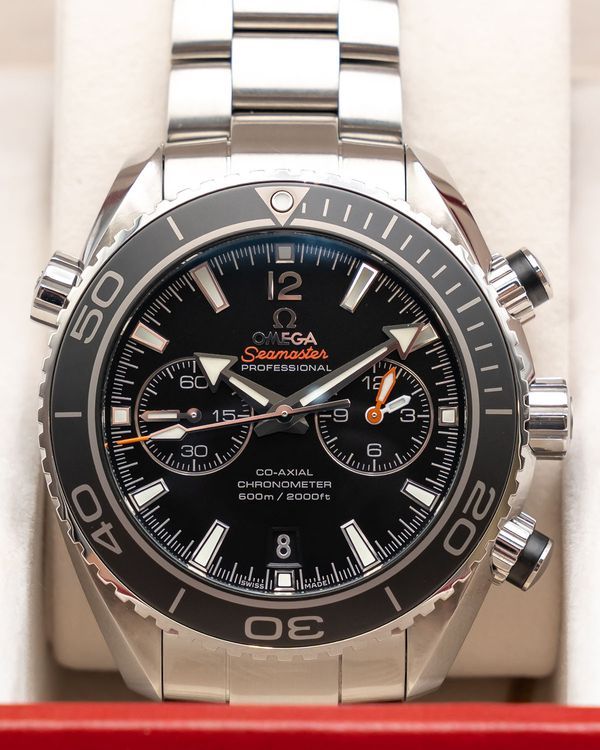 Omega Seamaster Planet Ocean 45.5MM Black Dial Steel Bracelet (232.30.46.51.01.001)