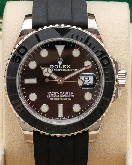 2019 Rolex Yacht-Master 42MM Black Dial Oysterflex Strap (226659)