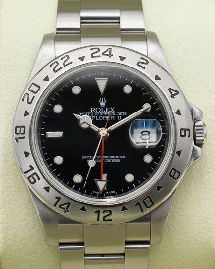 2007 Rolex Explorer II 40MM Black Dial Oyster Bracelet (16570)
