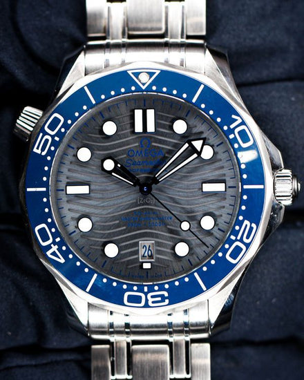 No Reserve - 2024 Omega Seamaster Diver 300M 42MM Grey Dial Steel Bracelet (210.30.42.20.06.001)