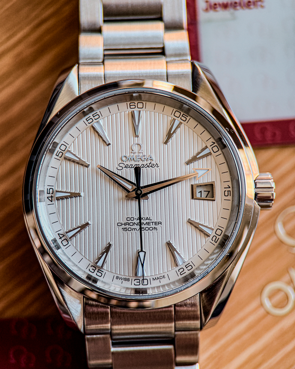 2023 Omega Seamaster Aqua Terra 150M 41.5mm White Dial Steel Bracelet (231.10.42.21.02.001 )