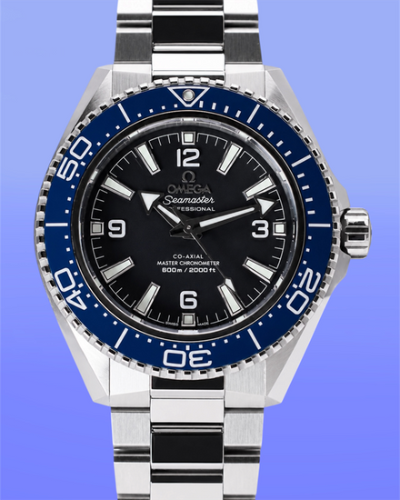 2025 Omega Seamaster Planet Ocean 600M 42MM Black Dial Steel Bracelet (217.30.42.21.01.002)