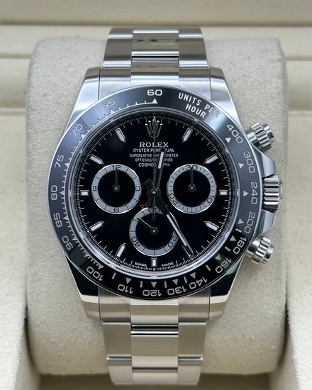 2026 Rolex Cosmograph Daytona 40MM Black Dial Oyster Bracelet (126500LN)