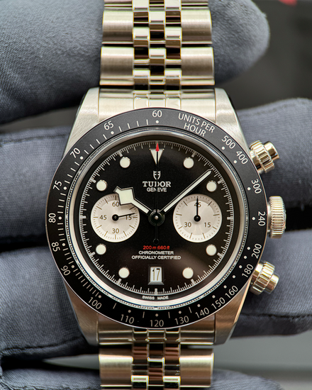 2026 Tudor Black Bay Chrono 41MM Black Dial Steel Bracelet (79360N)