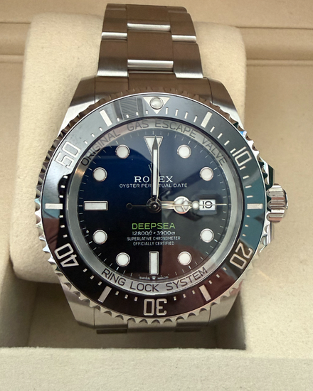 2025 Rolex Sea-Dweller Deepsea "James Cameron" 44MM Blue Dial Oyster Bracelet (136660)