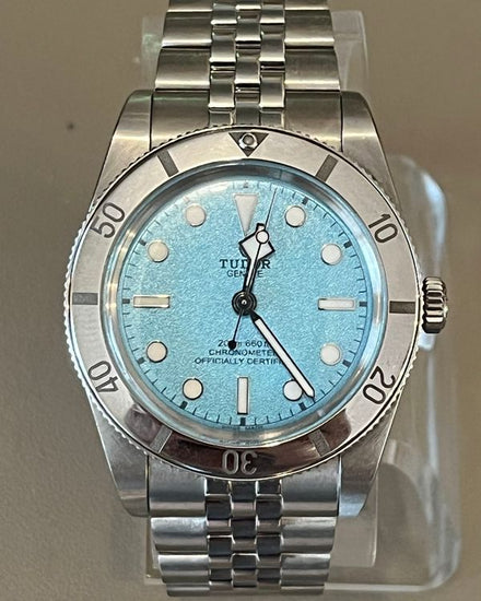 2025 Tudor Black Bay 54 "Lagoon Blue" 37MM Blue Dial Steel Bracelet (79000)