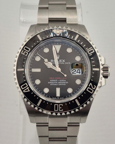 No Reserve - 2020 Rolex Sea-Dweller "Red Letters" 43MM Black Dial Oyster Bracelet (126600)