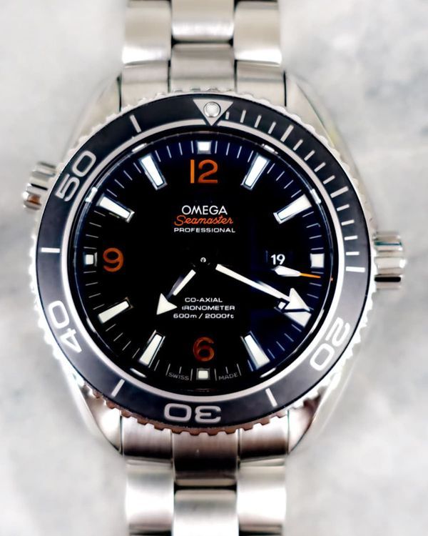 No Reserve - 2023 Omega Seamaster Planet Ocean 600M 37.5MM Black Dial Steel Bracelet (232.30.38.20.01.002)