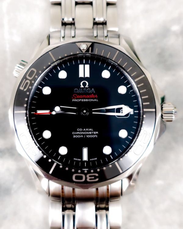 No Reserve - 2024 Omega Seamaster Diver 300M 41MM Black Dial Steel Bracelet (212.30.41.20.01.003)