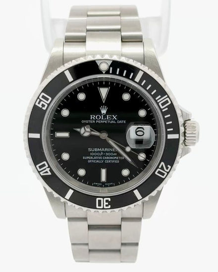2003 Rolex Submariner Date 40MM Black Dial Oyster Bracelet (16610)
