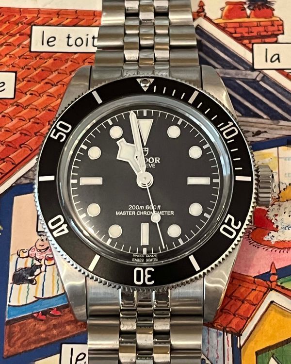 Tudor Black Bay 41MM Black Dial Steel Bracelet (7941A1A0NU)