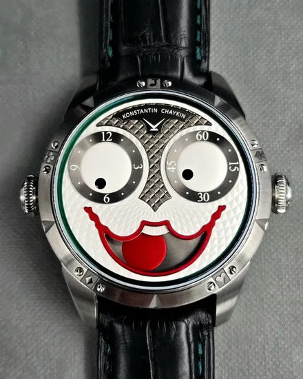 Konstantin Chaykin Joker 42MM Joker Dial Leather Strap (Joker)