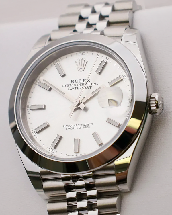 2025 Rolex Datejust 41MM Silver Dial Jubilee Bracelet (126300)