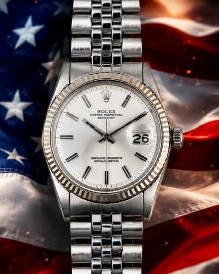 No Reserve - Rolex Datejust 36MM Silver Dial Jubilee Bracelet (1601)