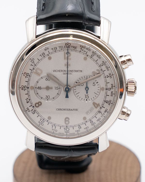 Vacheron Constantin Malte 41.5MM Silver Dial Leather Strap (47120/000G-9098)