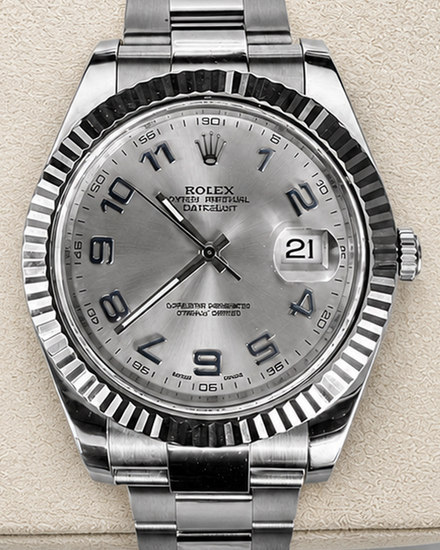 Rolex Datejust II 41MM Silver Dial Oyster Bracelet (116334)