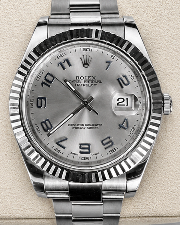 Rolex Datejust II 41MM Silver Dial Oyster Bracelet (116334)