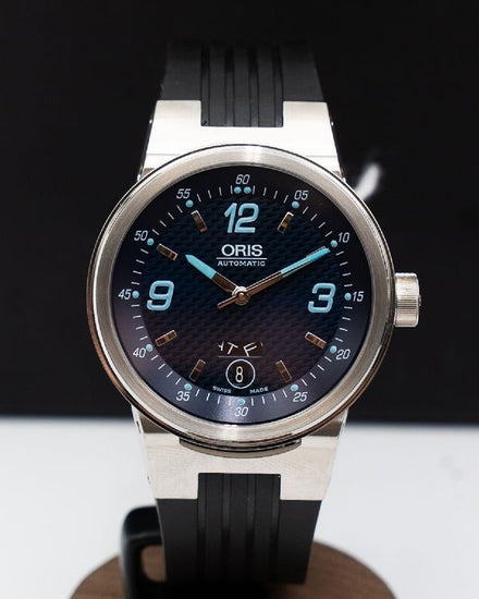 Oris Williams F1 40.5MM Blue Dial Rubber Strap (635.7560.4165)