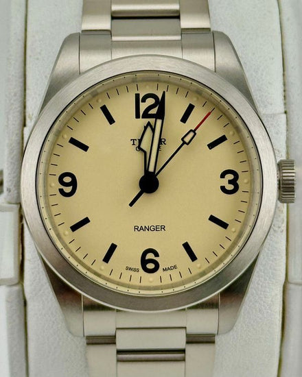 No Reserve - 2026 Tudor Ranger 36MM Beige Dial Steel Bracelet (79930)