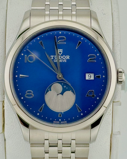 No Reserve - 2026 Tudor 1926 Luna 39MM Blue Dial Steel Bracelet (91560)