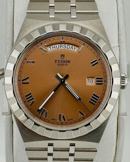No Reserve - 2026 Tudor Royal 41MM Salmon Dial Steel Bracelet (28600)