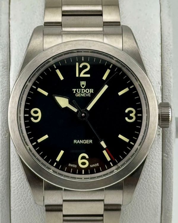 No Reserve - 2026 Tudor Ranger 36MM Black Dial Steel Bracelet (79930)