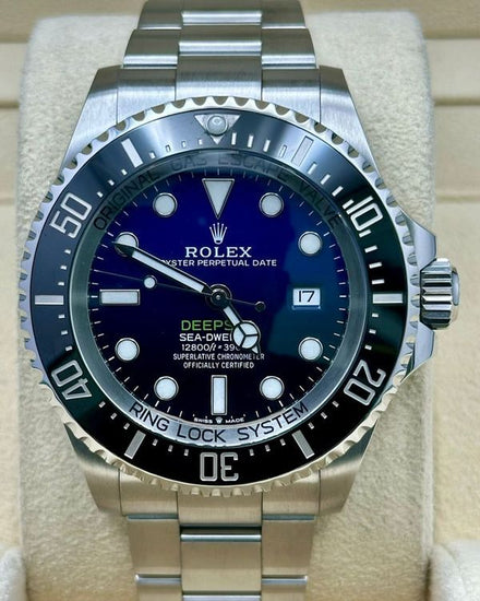 2021 Rolex Sea-Dweller Deepsea "James Cameron" 44MM Blue Dial Oyster Bracelet (126660)