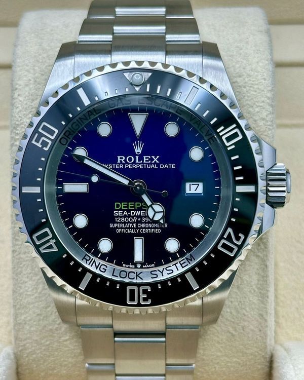 2021 Rolex Sea-Dweller Deepsea "James Cameron" 44MM Blue Dial Oyster Bracelet (126660)