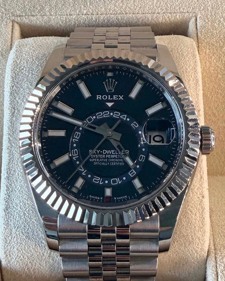 2024 Rolex Sky-Dweller 42MM Blue Dial Jubilee Bracelet (336934)