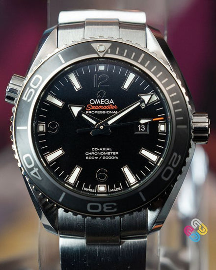 No Reserve - 2022 Omega Seamaster Planet Ocean 600M 37.5MM Black Dial Steel Bracelet (232.30.38.20.01.001)