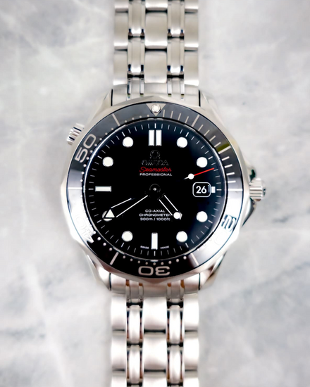 No Reserve - 2021 Omega Seamaster Diver 300M 41MM Black Dial Steel Bracelet (212.30.41.20.01.003)