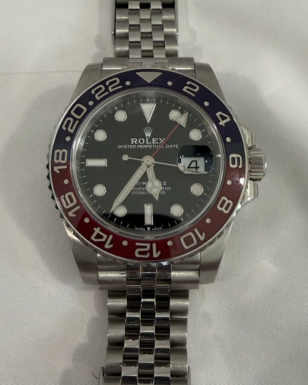 2023 Rolex GMT-Master II "Pepsi" 40MM Black Dial Jubilee Bracelet (126710BLRO)