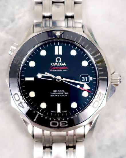 2022 Omega Seamaster Diver 300M 41MM Black Dial Steel Bracelet (212.30.41.20.01.003)