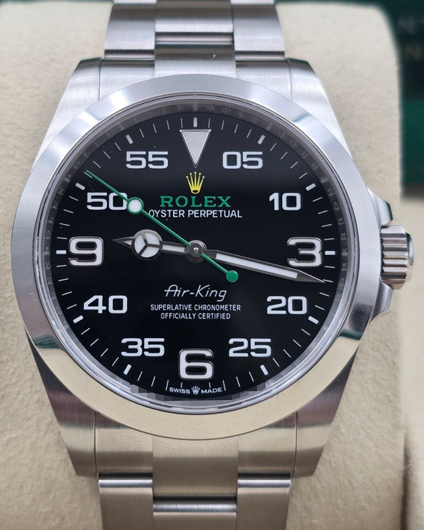 2026 Rolex Air-King 40MM Black Dial Oyster Bracelet (126900)