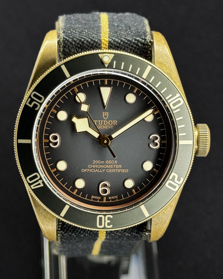 No Reserve -  2019 Tudor Black Bay Bronze 43MM Grey Dial Textile Strap (79250BA)