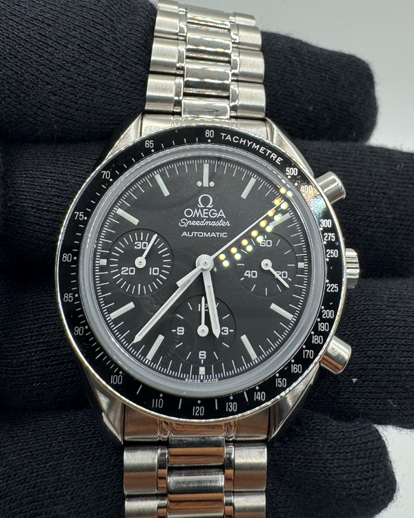2010 Omega Speedmaster Reduced 39MM Black Dial Steel Bracelet (3539.50.00)