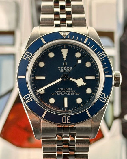 2021 Tudor Black Bay '58 39MM Blue Dial Aftermarket Steel Bracelet (79030B)
