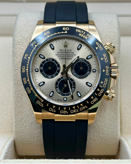 2023 Rolex Cosmograph Daytona 40MM Champagne Dial Oysterflex Strap (116518LN)