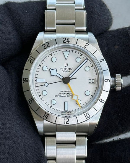 2026 Tudor Black Bay Pro GMT 39MM White Dial Steel Bracelet (79470)