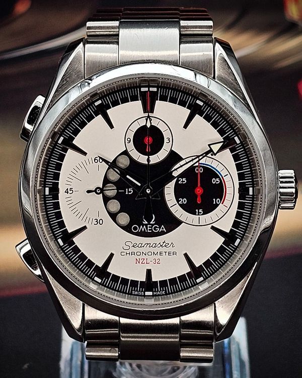 Omega Seamaster Aqua Terra "NZL-32" 42.2MM Silver Dial Steel Bracelet (2513.30.00)