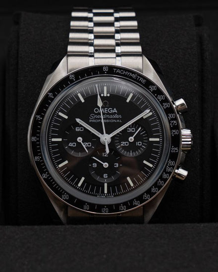 2026 Omega Speedmaster Professional Moonwatch 42MM Black Dial Steel Bracelet (310.30.42.50.01.002)