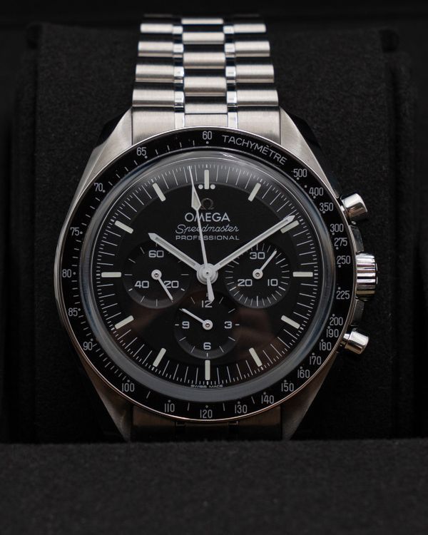 2026 Omega Speedmaster Professional Moonwatch 42MM Black Dial Steel Bracelet (310.30.42.50.01.002)