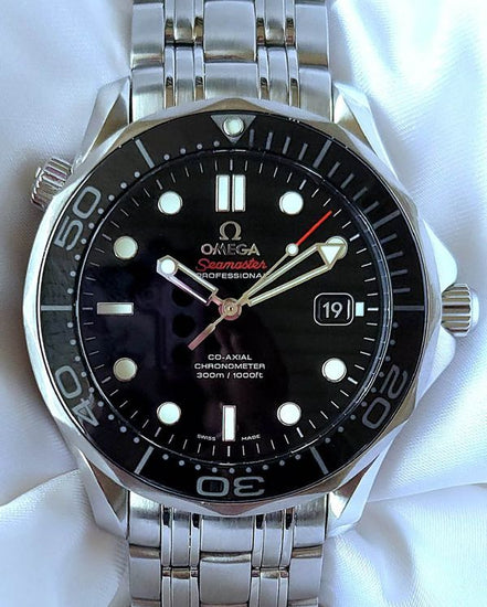 2024 Omega Seamaster Diver 300M 41MM Black Dial Steel Bracelet (212.30.41.20.01.003)
