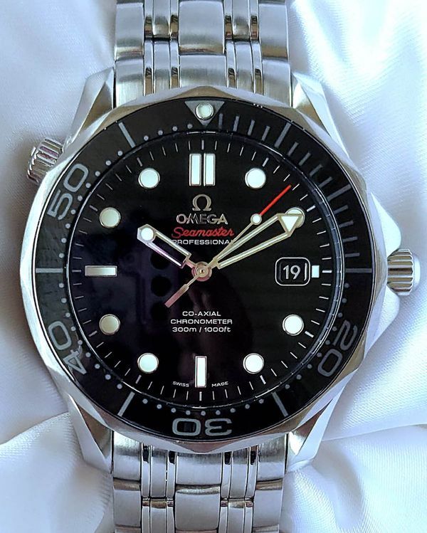2024 Omega Seamaster Diver 300M 41MM Black Dial Steel Bracelet (212.30.41.20.01.003)
