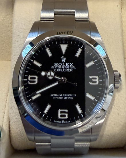 2023 Rolex Explorer 40MM Black Dial Oyster Bracelet (224270)