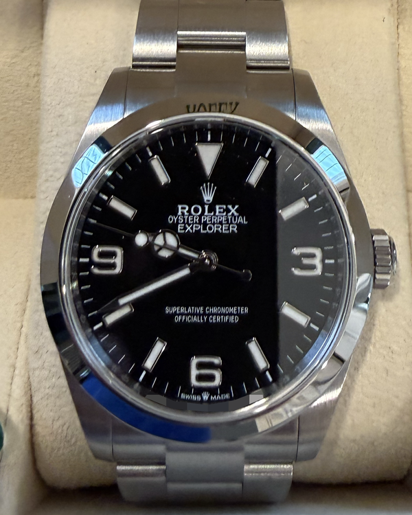 2023 Rolex Explorer 40MM Black Dial Oyster Bracelet (224270)